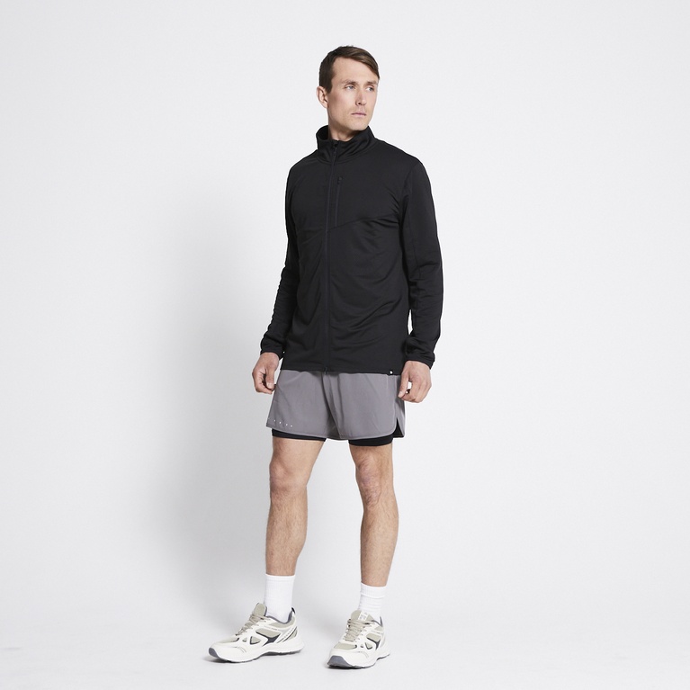 Functional sweater "MS Warm-up Jacket" Black 2